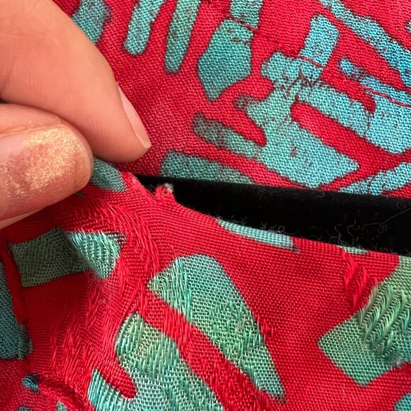 Mission Canyon One Size Pixie Hem Tunic Top In Indian Summer Art‎ to Wear Artsy - Picture 4 of 13